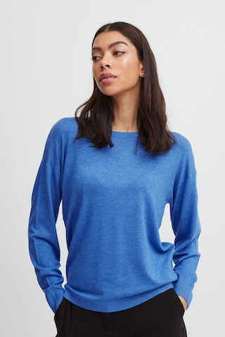 b.young Sweater 'Pimba' in Blue: front
