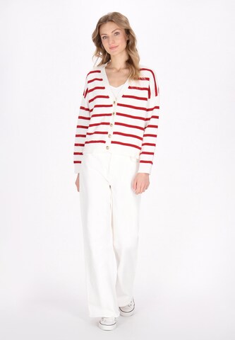 Cardigan DreiMaster Maritim en blanc