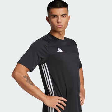 melns ADIDAS PERFORMANCE Sporta krekls 'Tiro 25 Essentials'