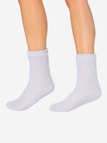 Nur Die Sokken ' Flausch Socken ' in Grijs