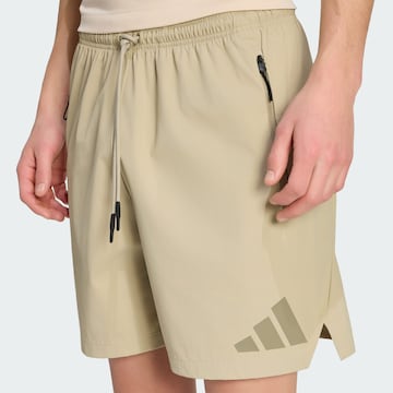 ADIDAS SPORTSWEAR Regular Sports trousers 'Z.N.E.' in Brown