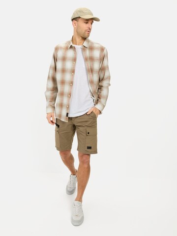 CAMEL ACTIVE Regular fit Button Up Shirt in Beige