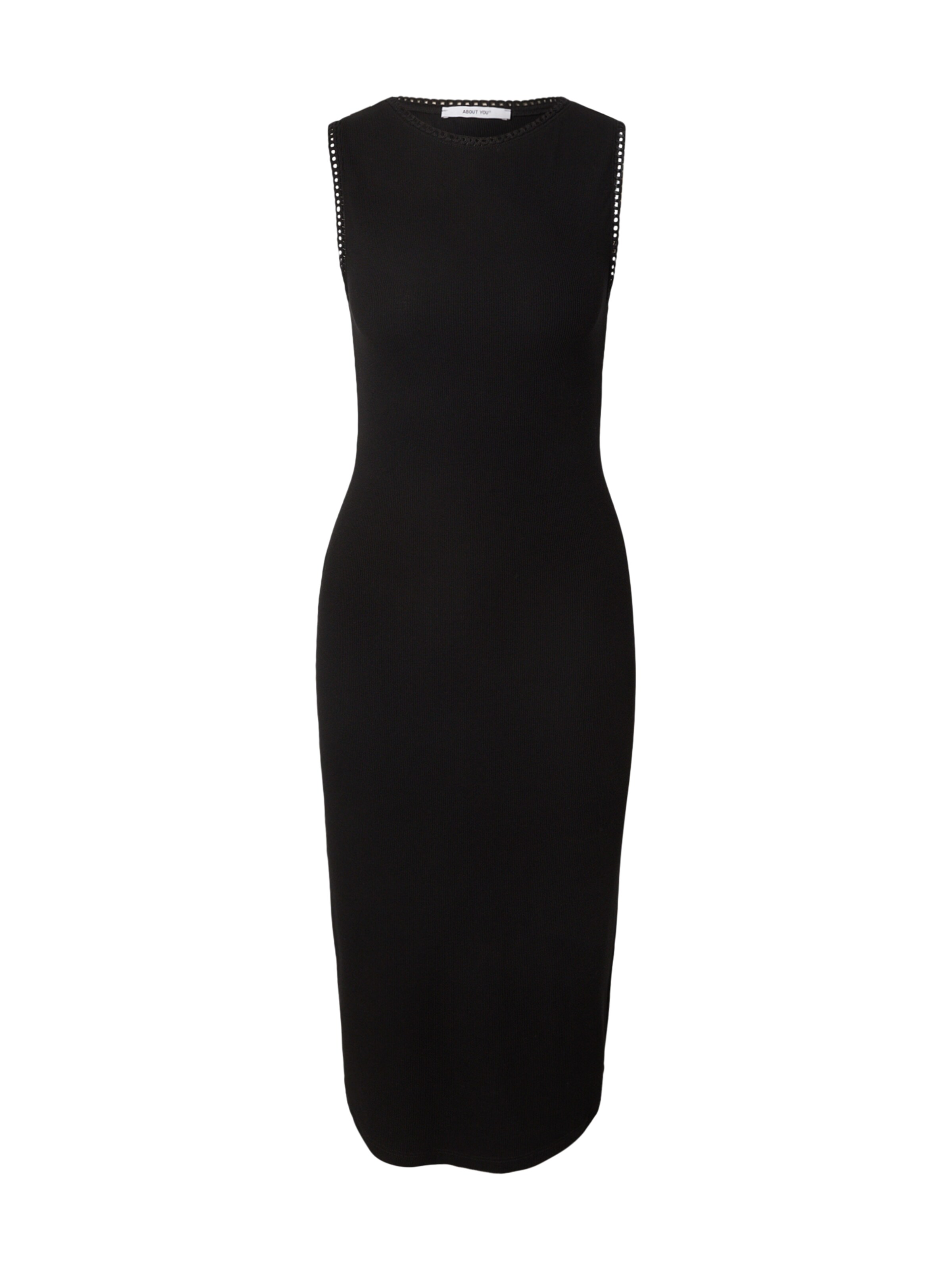 ABOUT YOU - Vestido 'Cora' en negro: frente