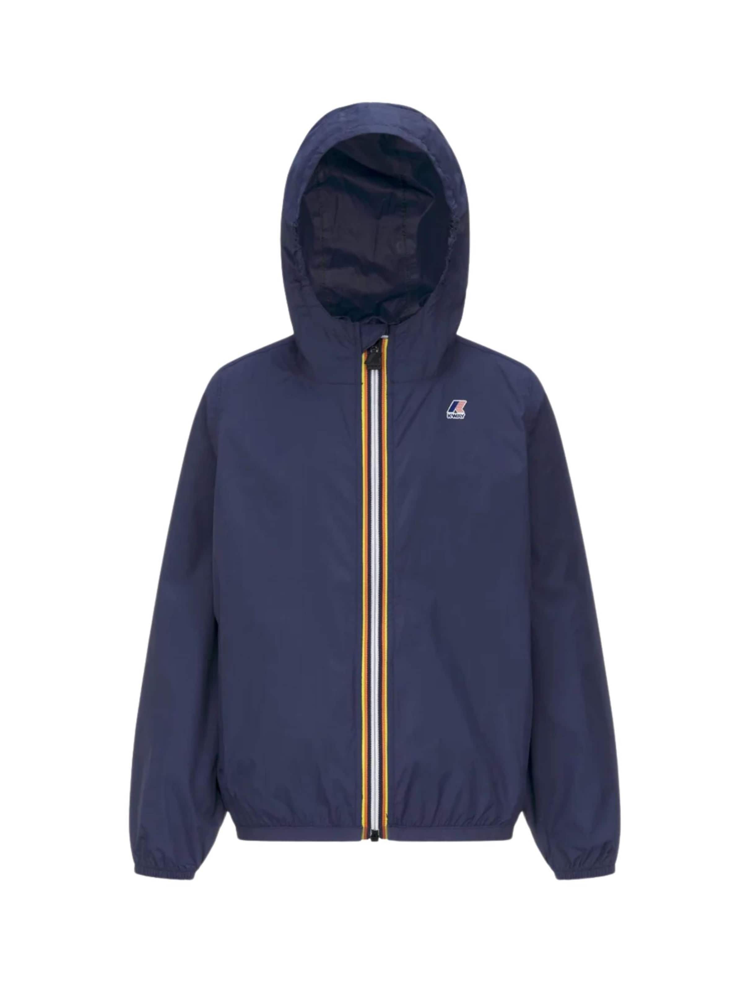 K-Way Tussenjas 'K-WAY KIDS P. LE VRAI 4.0 CLAUDE GIUBBINO' in Blauw: voorkant
