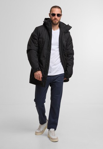INDICODE JEANS Mantel 'Benyol' in Schwarz