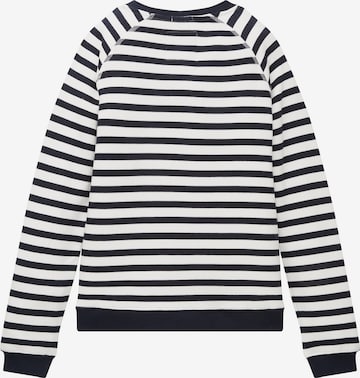 TOM TAILOR Sweatshirt in Blau