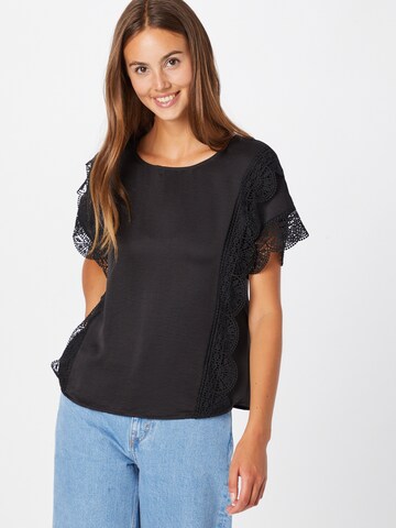 VERO MODA Blouse in Zwart: voorkant