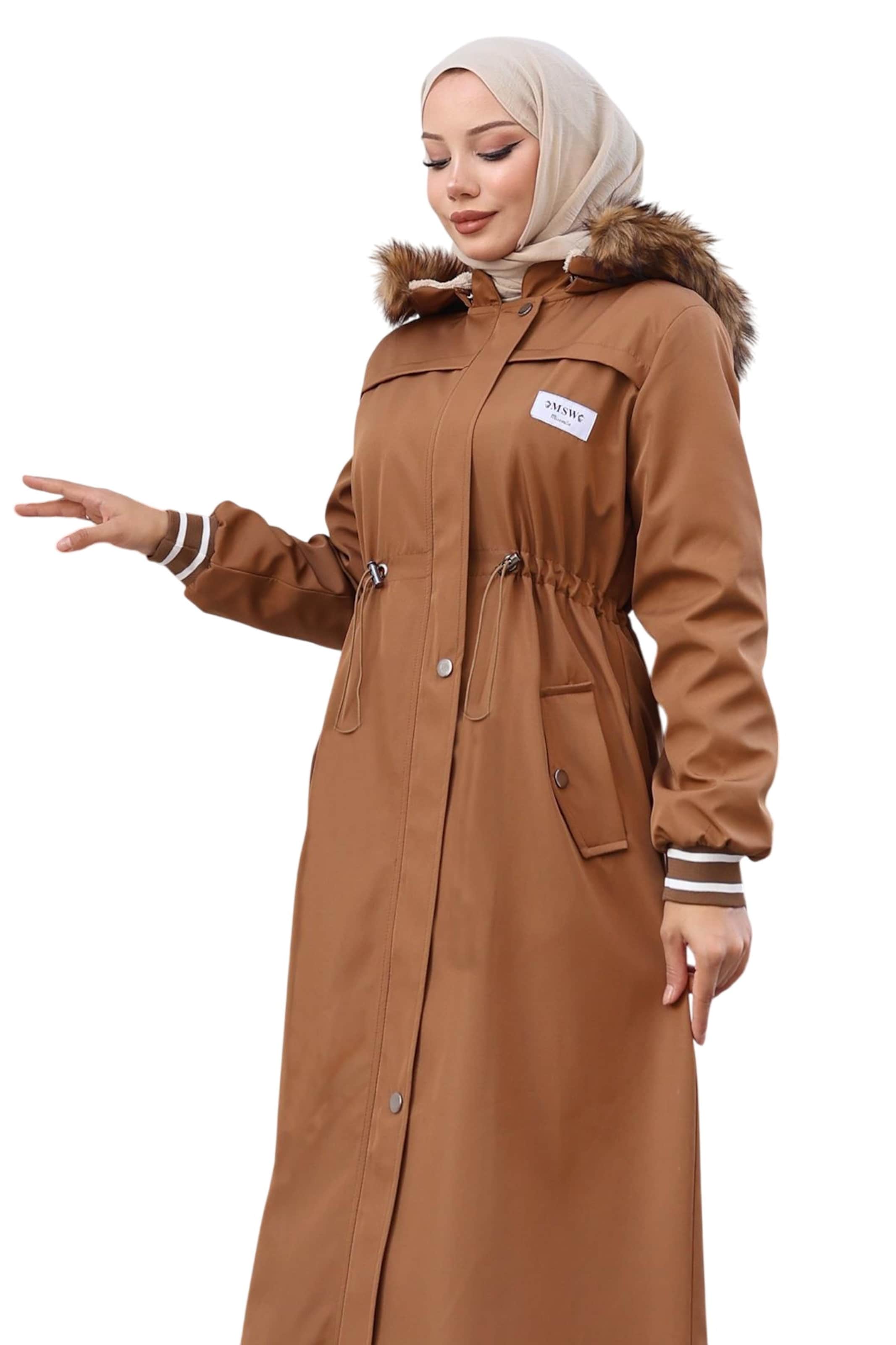 MODAMIHRAM Winter Parka in Brown