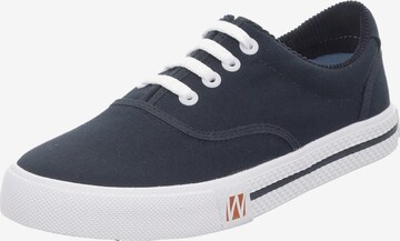 Westland Sneakers laag 'Soling' in Blauw: voorkant