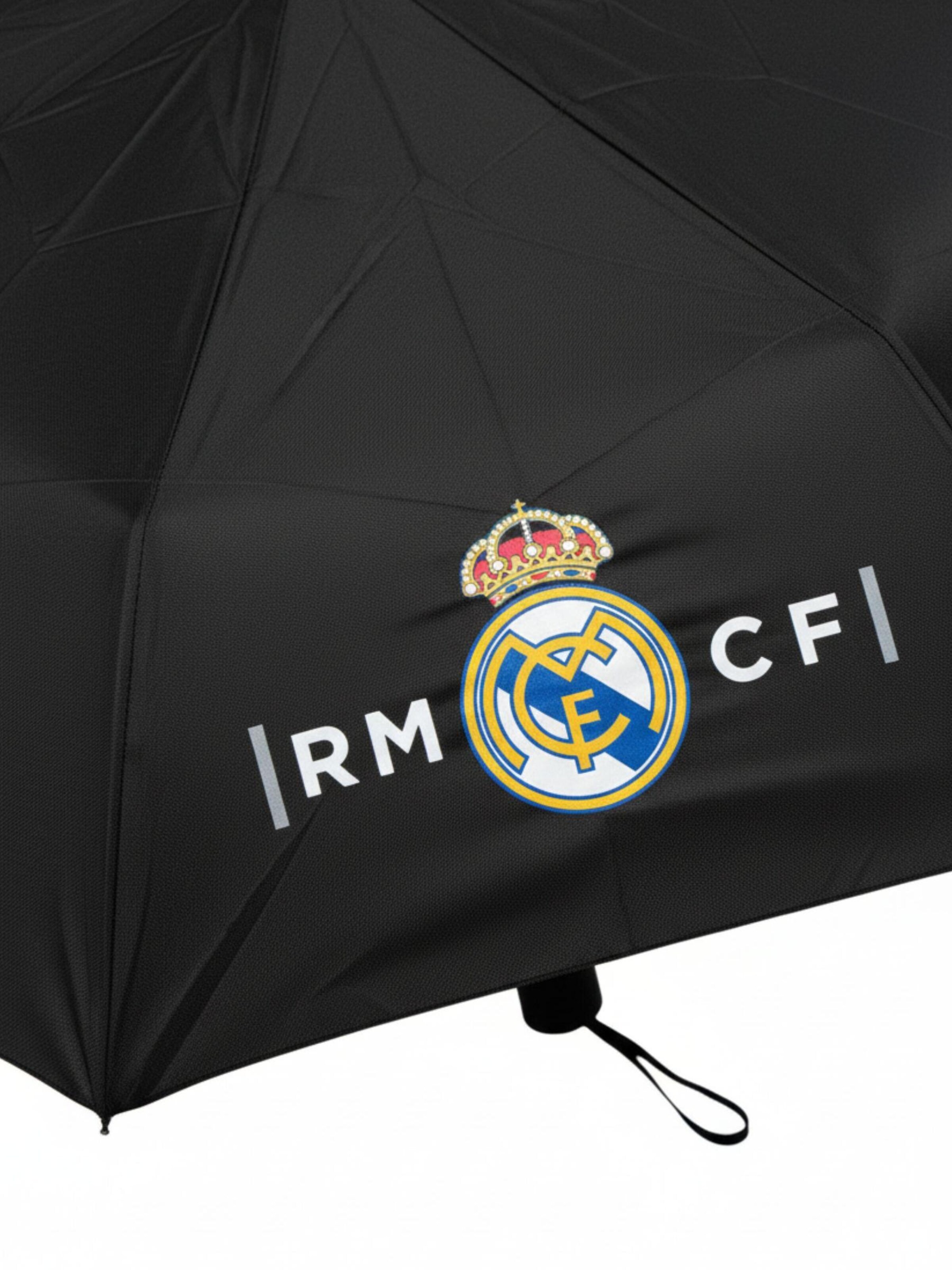 Parapluies 'Manueller Regenschirm Real Madrid' Cerdá en noir