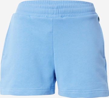 Urban Classics Normální Kalhoty – modrá: přední strana