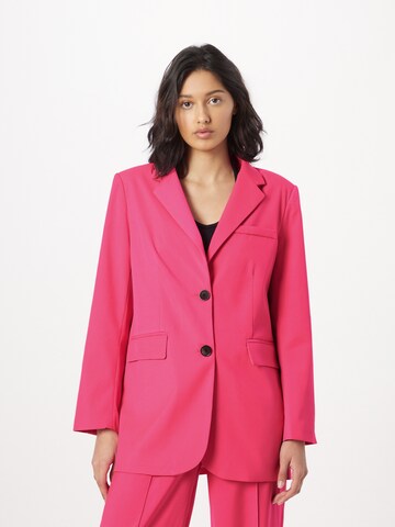 Blazer Nasty Gal en rose : devant