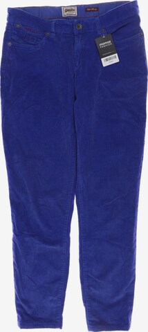 Superdry Pants in L in Blue: front