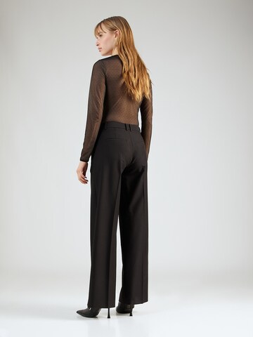 Wide Leg Pantalon à plis 'Tracy' Twist & Tango en noir