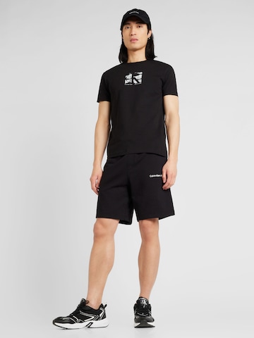 Calvin Klein Jeans T-Shirt in Schwarz