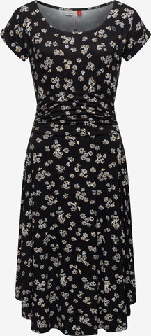 Ragwear Summer Dress 'Ivone' in Black: front