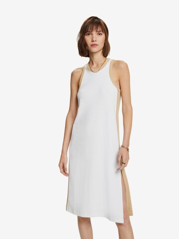 ESPRIT Dress in White: front