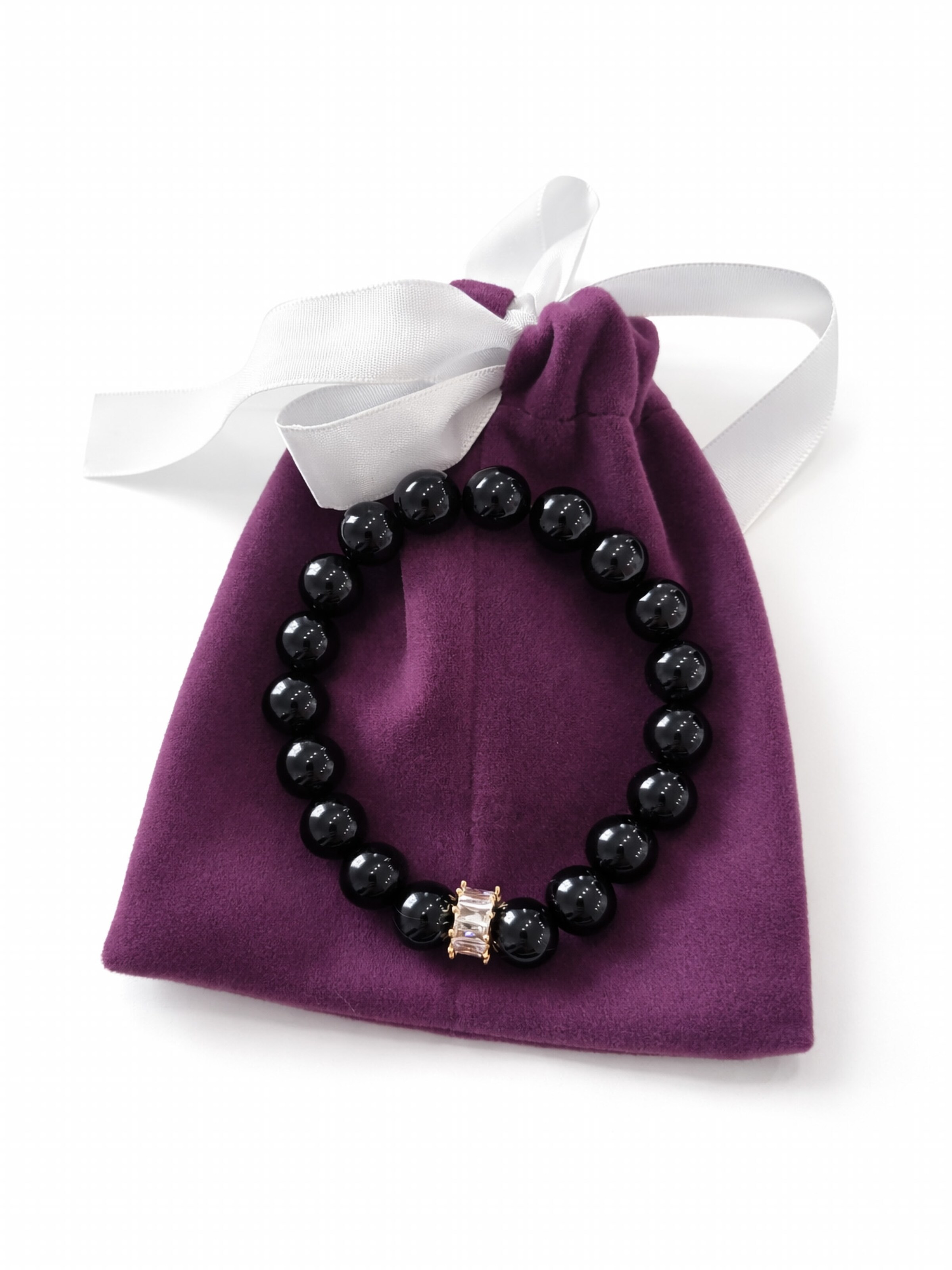 Secret Stones Armband in Schwarz
