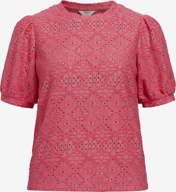 OBJECT Bluse 'Feodora' i pink: forside