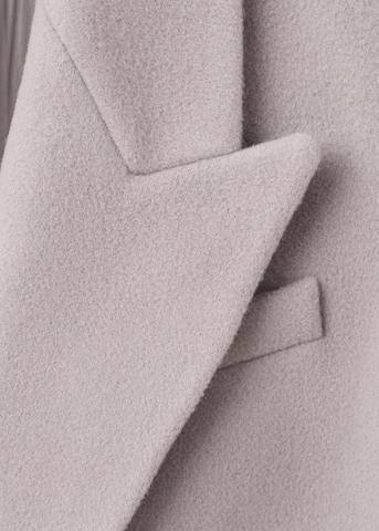 MANGO Between-Seasons Coat 'Saville' in Brown