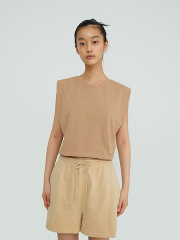 EDITED Top 'Milena' in Brown: front