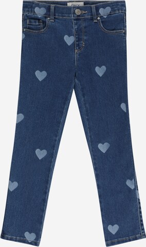 KIDS ONLY Skinny Jeans 'Royal' in Blau: predná strana