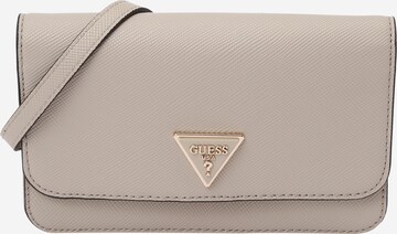 GUESS Axelremsväska 'Noelle' i beige: framsida