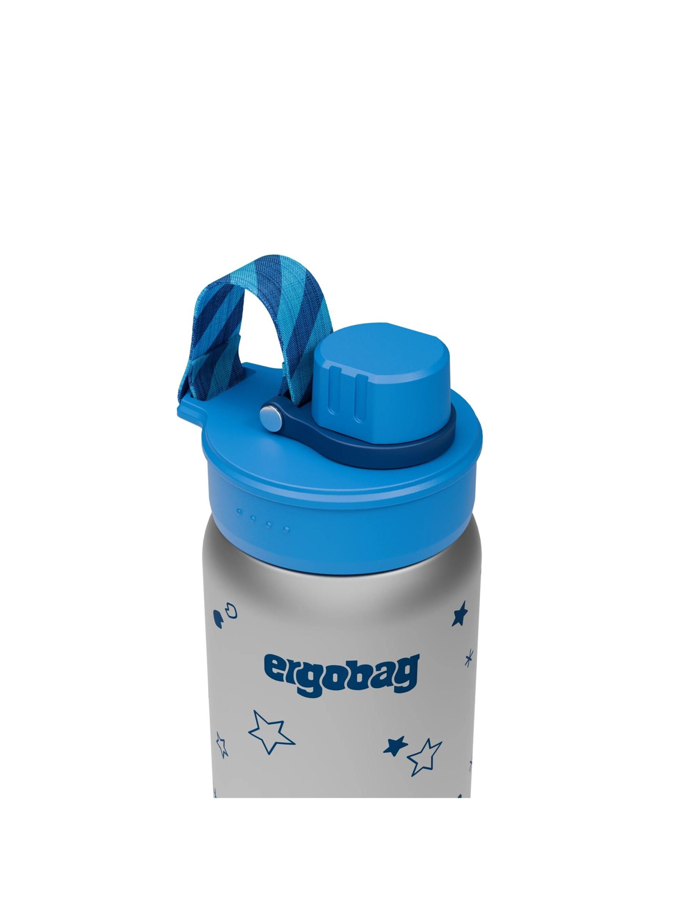 ergobag Drinking Bottle 'Trinkflasche Edelstahl Trinkflasche' in Blue