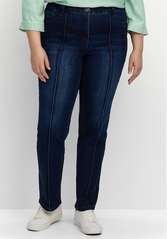 SHEEGO Regular Jeans in Blue: front