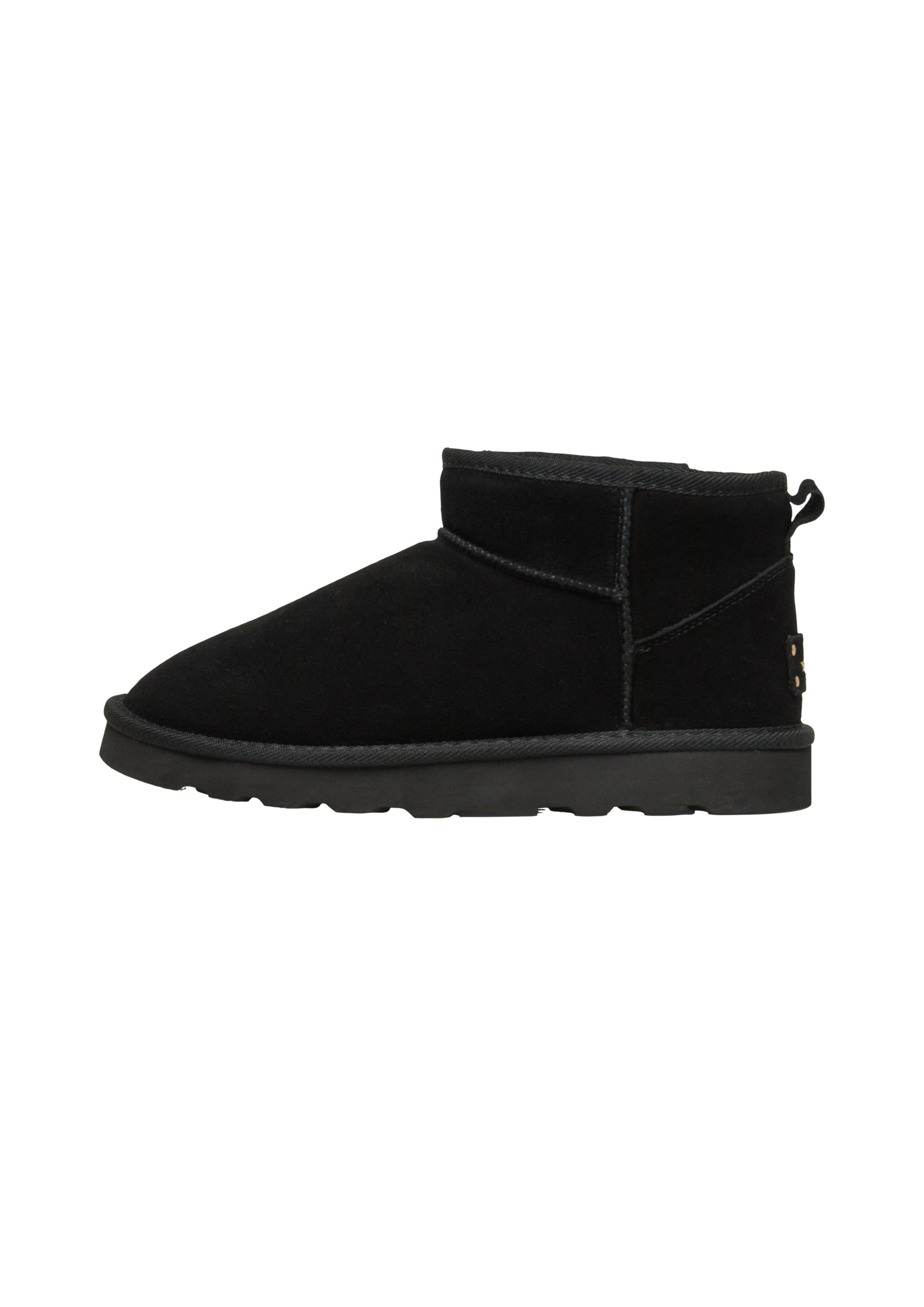 s.Oliver Snowboots in Schwarz: Vorderseite