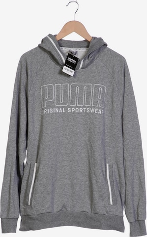 PUMA Kapuzenpullover XL in Grau: predná strana