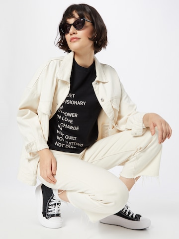 Young Poets T-Shirt 'Principles Tannie' in Schwarz