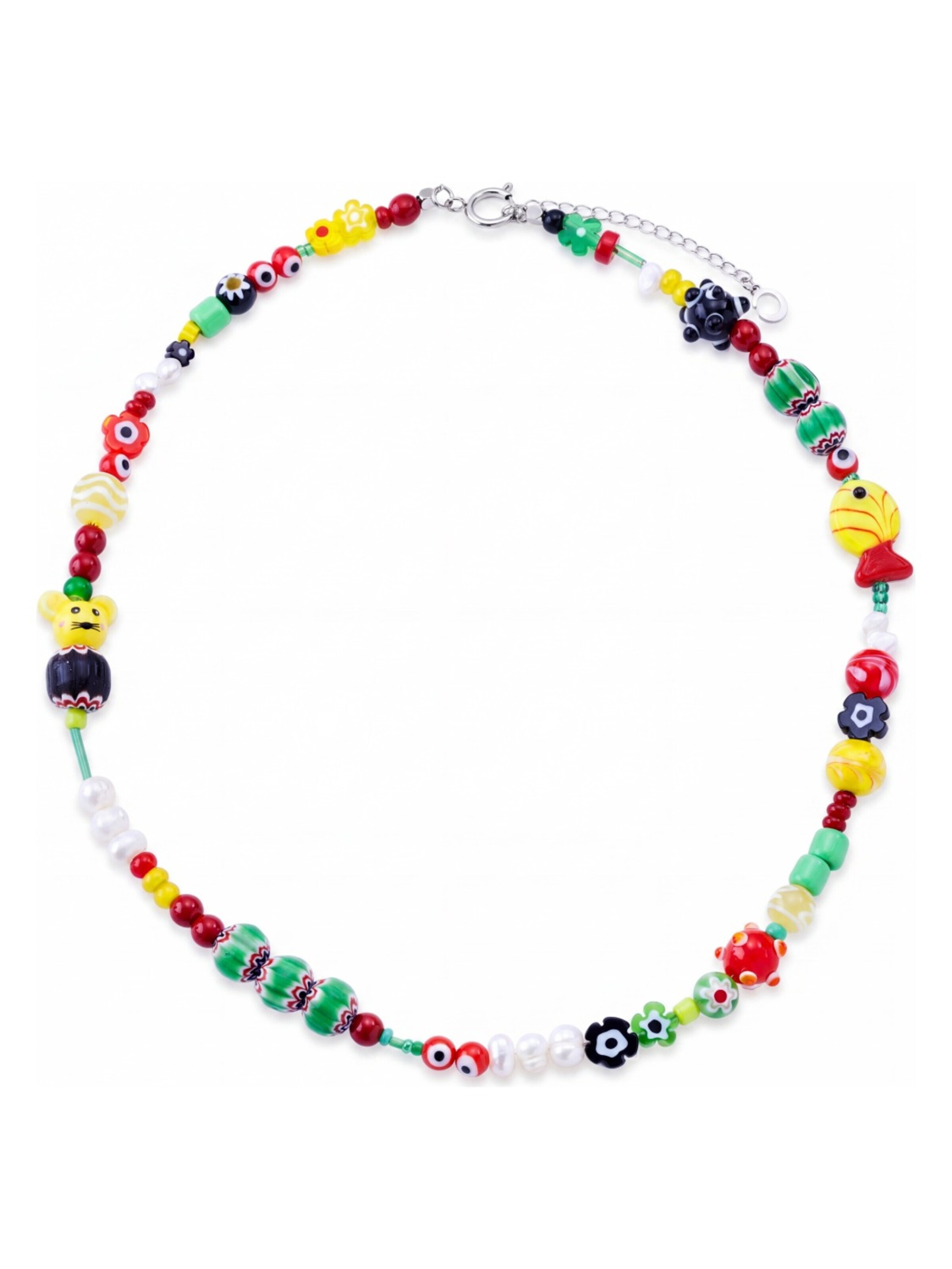 Otsu Kette 'Pearlmania'‌‌‌ in Gelb