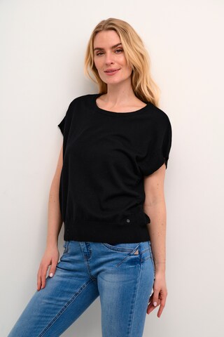 Cream Pullover 'Dela' i sort: forside