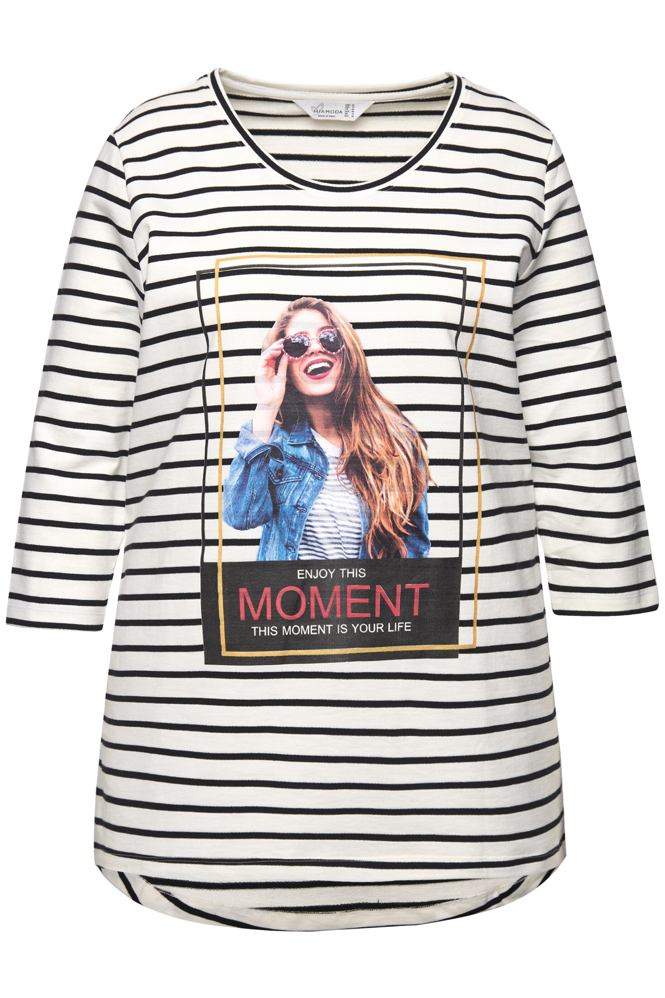 MIAMODA Shirt in Weiß: Vorderseite