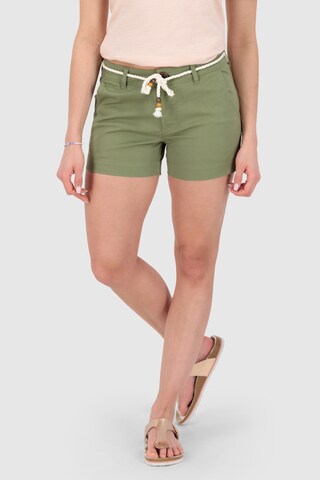 alife & kickin regular Παντελόνι 'Reina' σε πράσινο: μπροστά