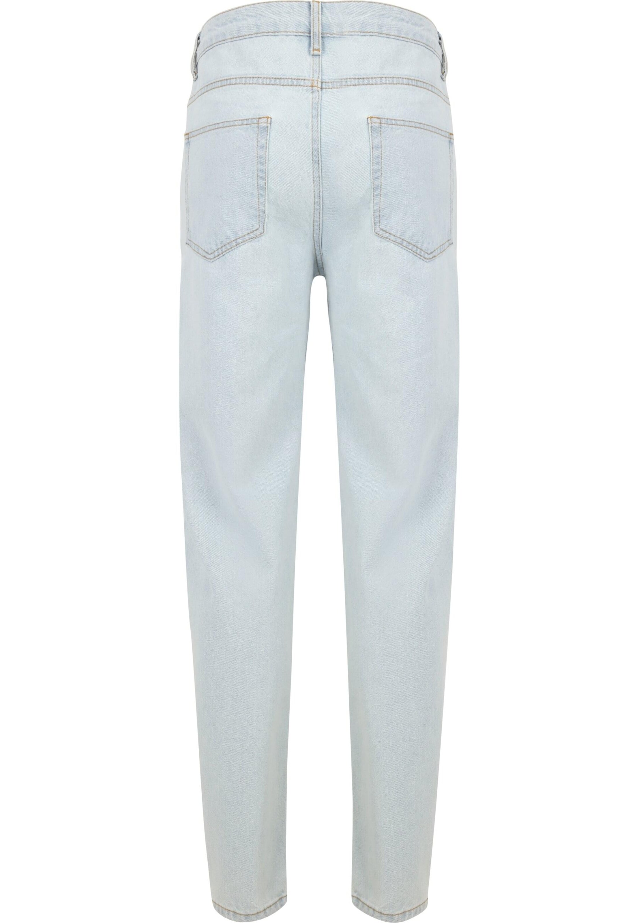 DEF Voľný strih Džínsy - Modrá