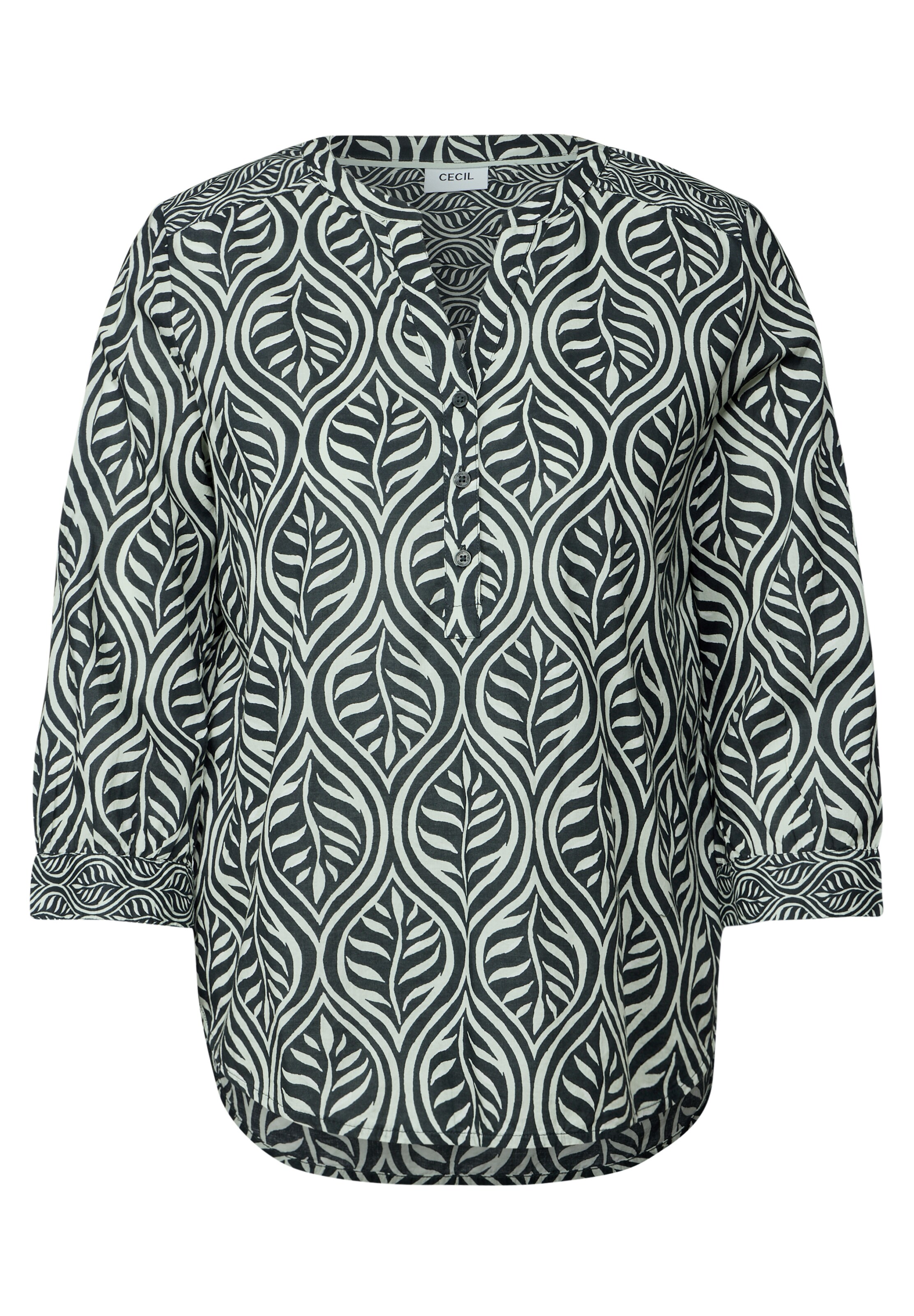 CECIL Bluse in Grün: Vorderseite