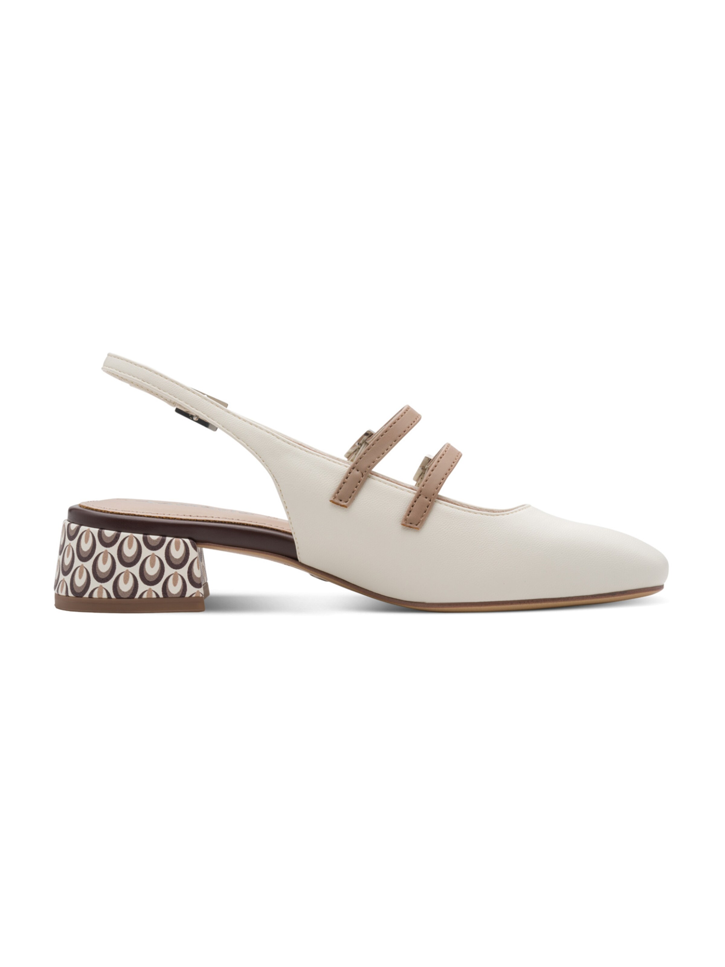 Escarpins à bride arrière Tamaris en blanc