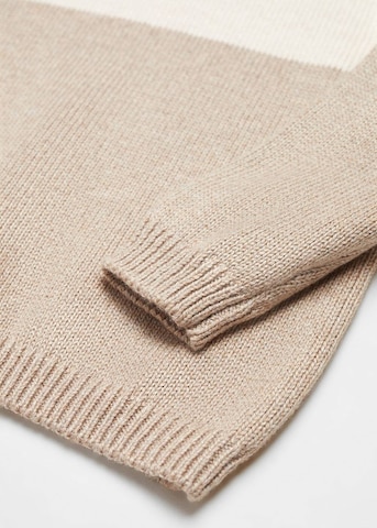 MANGO KIDS Sweater 'Peter' in Brown