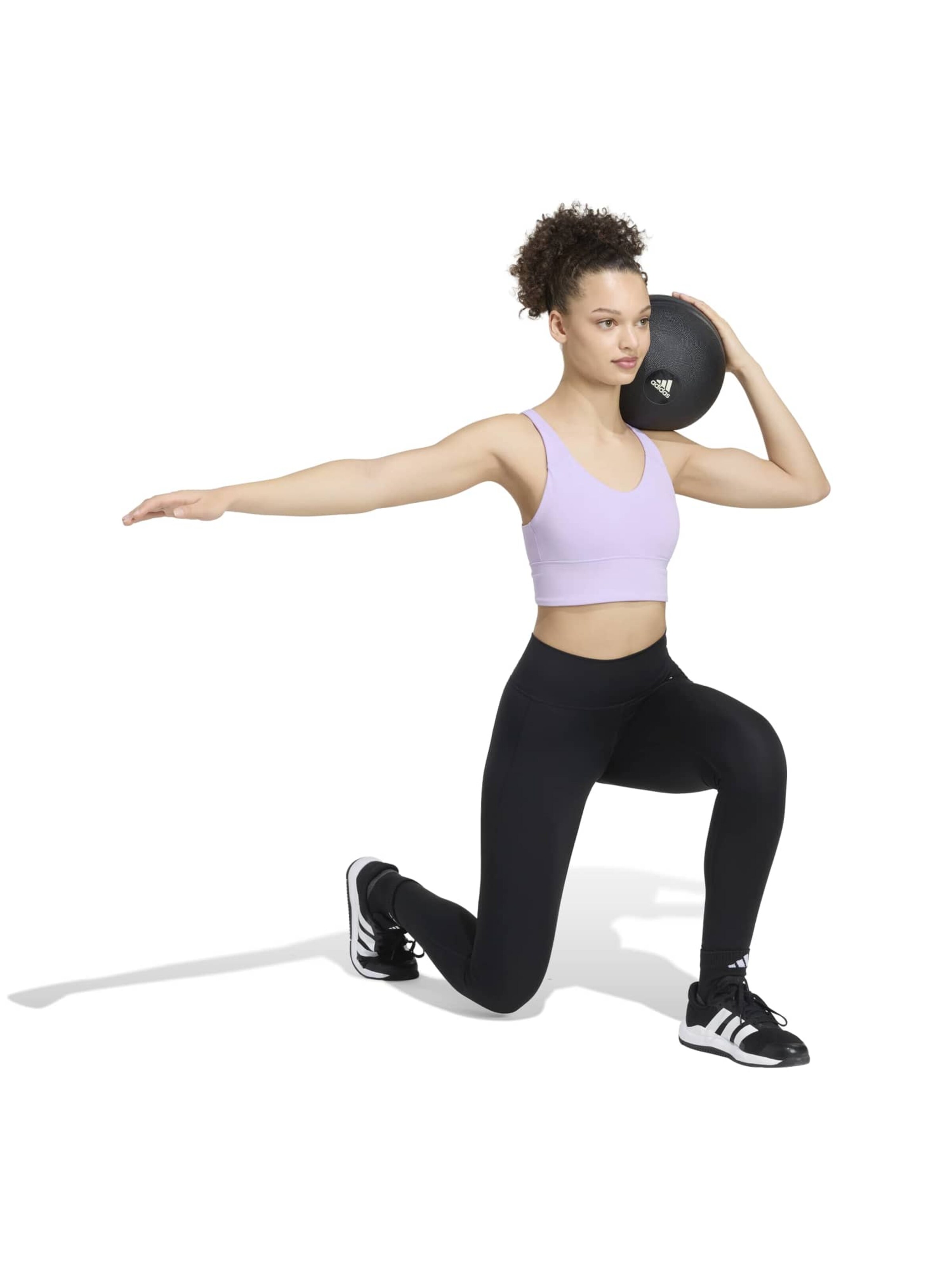 ADIDAS PERFORMANCE - Bustier Sujetador deportivo 'ESS' en lila