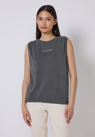 Street One Studio Top in Grau: Vorderseite