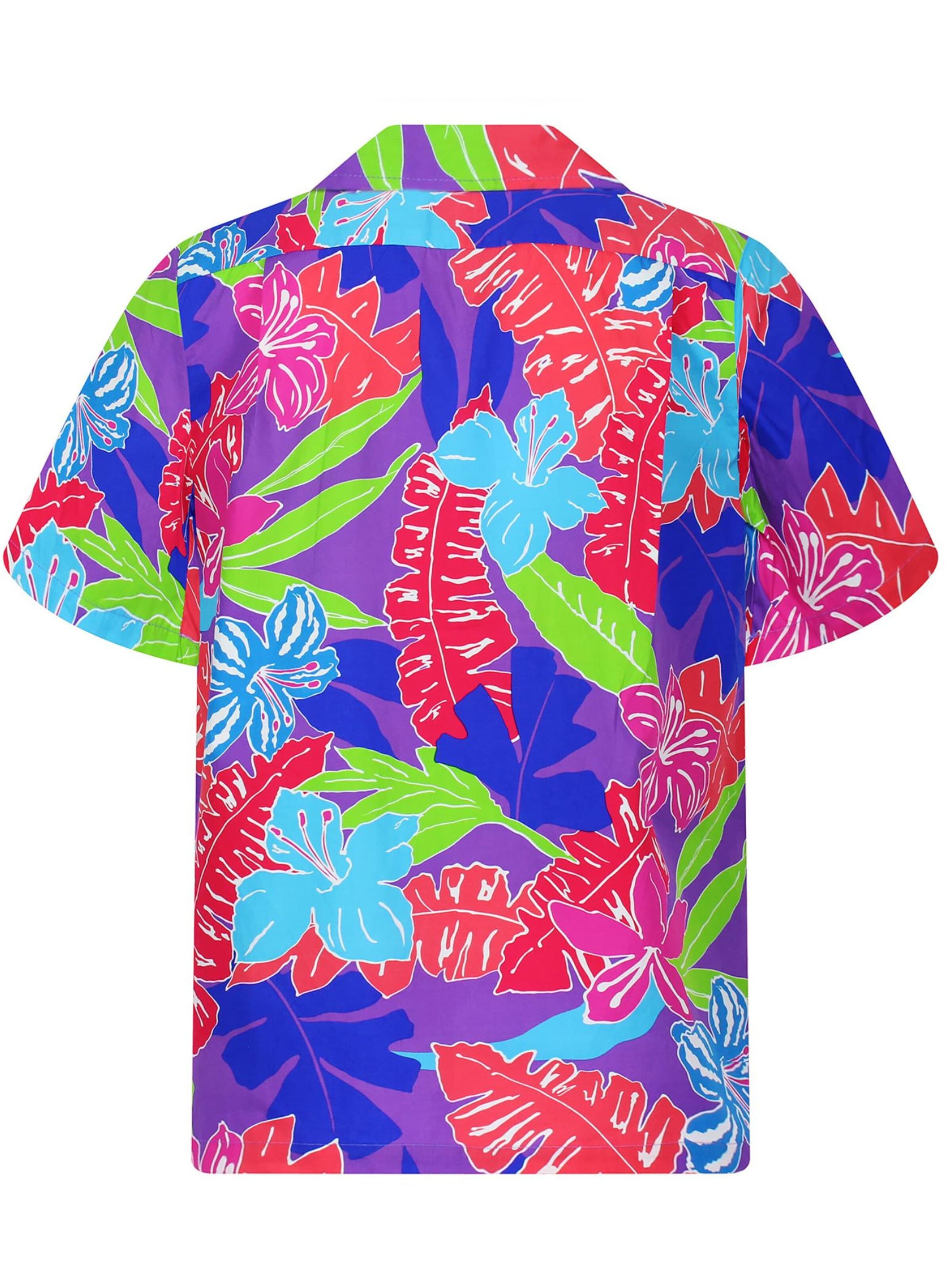Regular fit Camicia 'Funky' di Pacific Legend in lilla