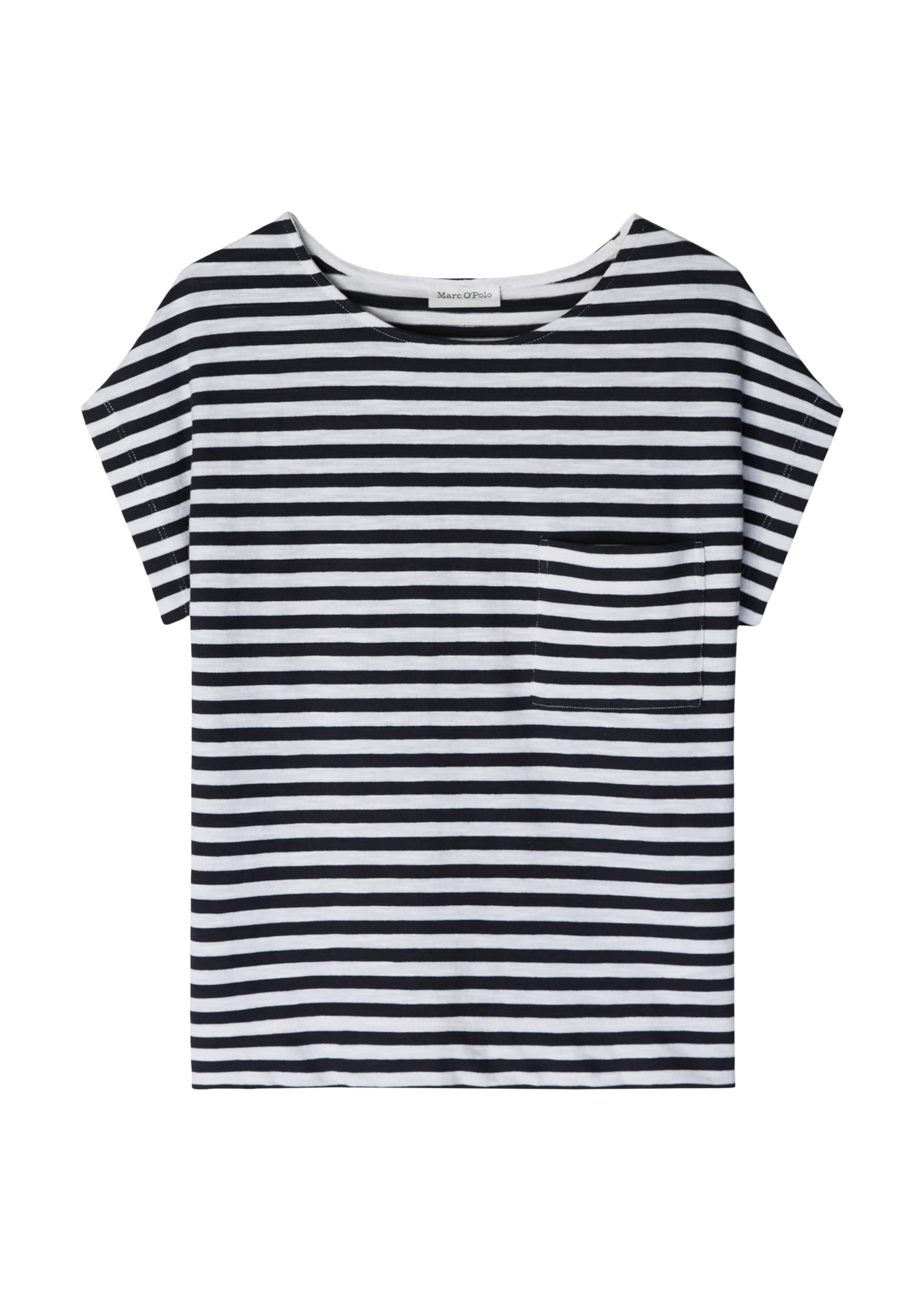 Marc O'Polo T-Shirt in Schwarz: Vorderseite