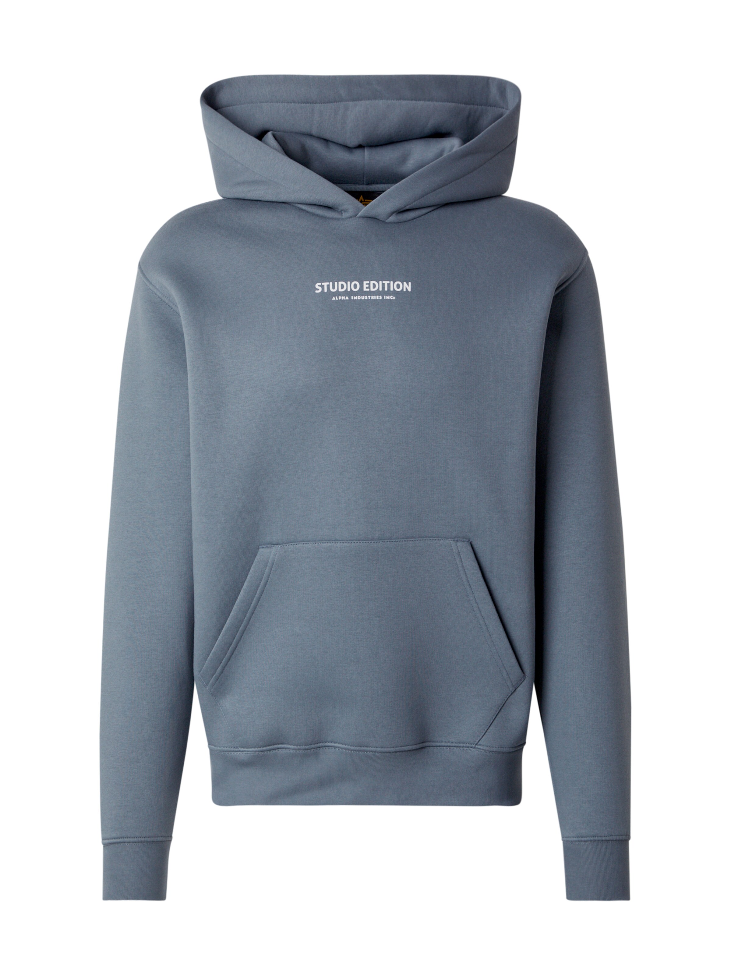 ALPHA INDUSTRIES Sweatshirt 'Studio Edition' in Blau: Vorderseite
