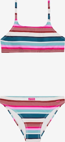 PROTEST Bustier Bikini 'PRTJONOI JR' in Pink: Vorderseite