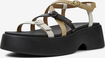 CAMPER Strap sandal 'Tasha' in Beige: front
