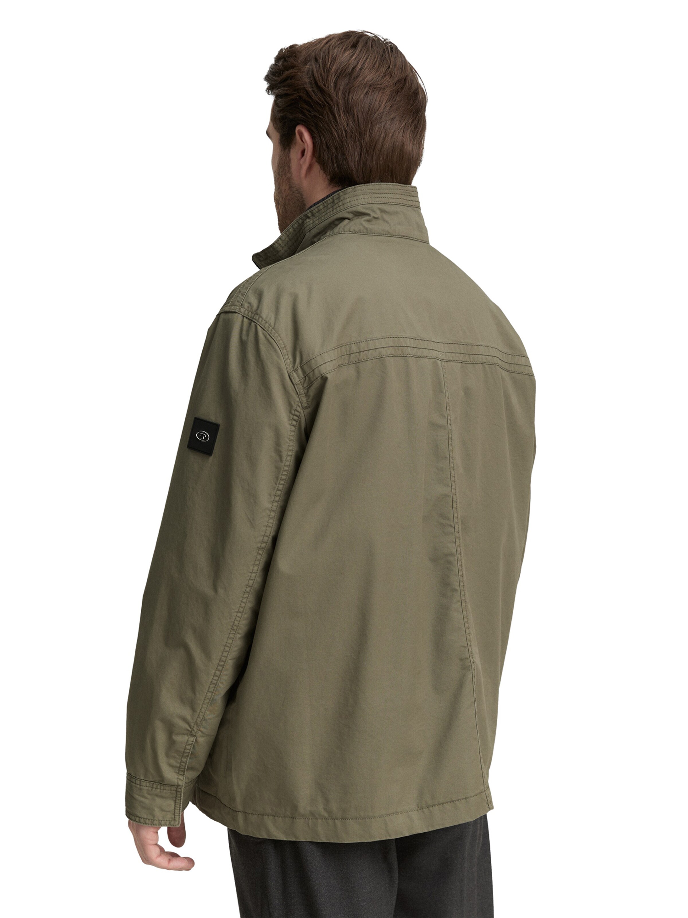 TOM TAILOR Men + Jacke in Grün