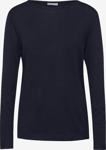STREET ONE Sweater in Blue: front