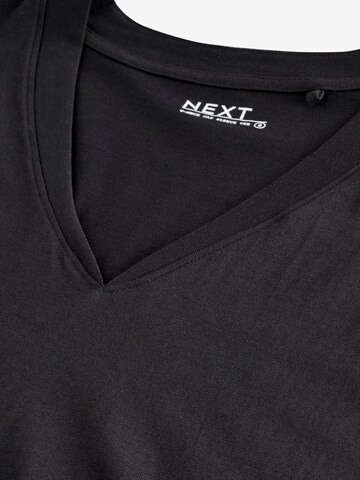T-shirt Next en noir